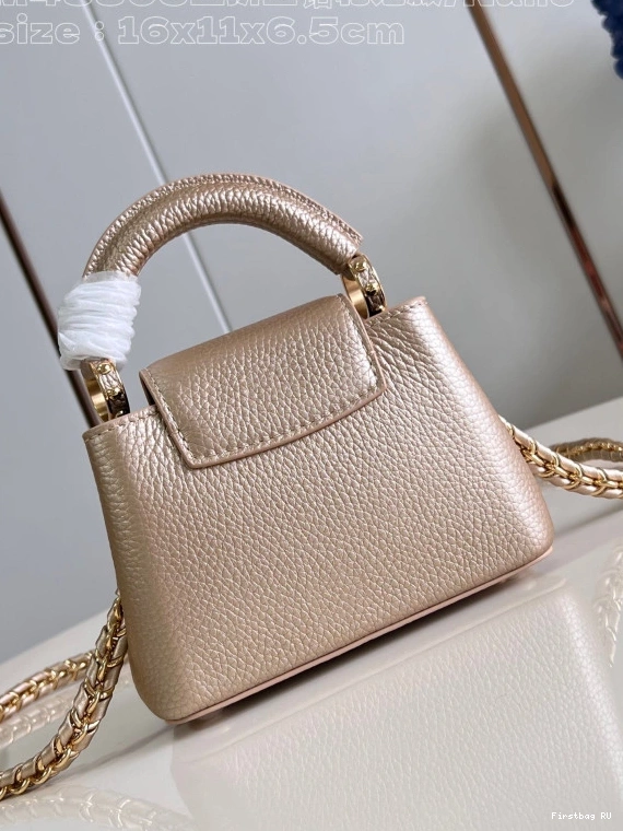 Firstbag nano-16*11*6.5CM VUITTON CAPUCINES LOUIS 0723